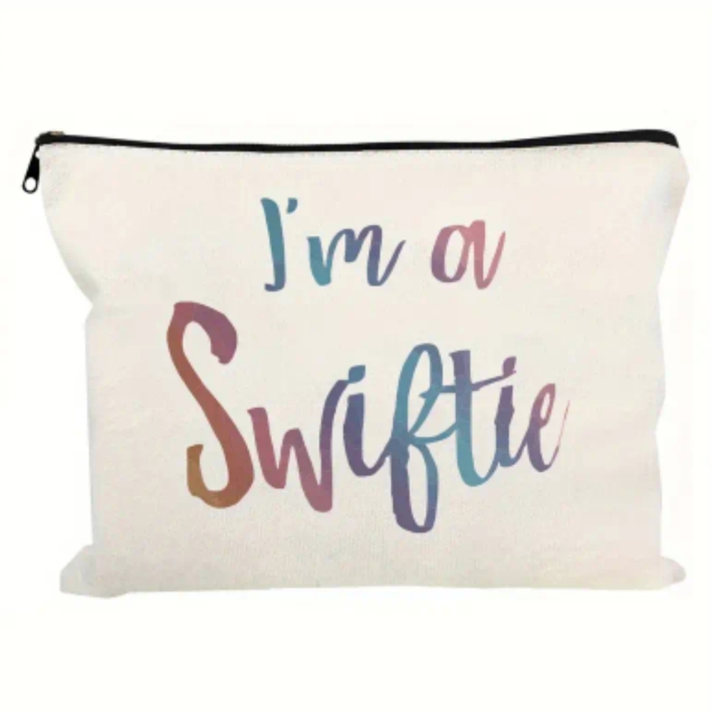 Taylor Swift canvas Makeup Bag